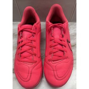 NIKE Tiempo Girl's‎ Size 6.0 Youth Pink Black Soccer Cleats Shoes 6.0Y